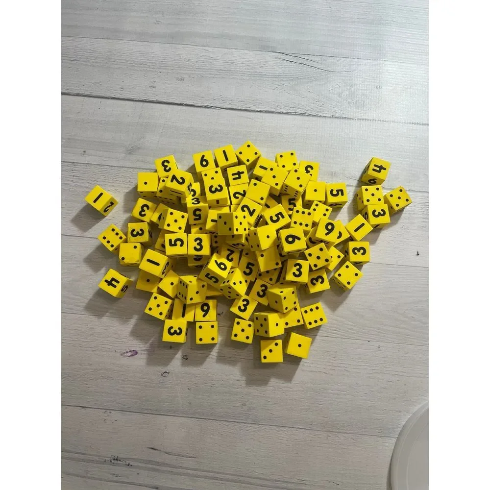 Lakeshore‎ Learning foam number dice 96 total